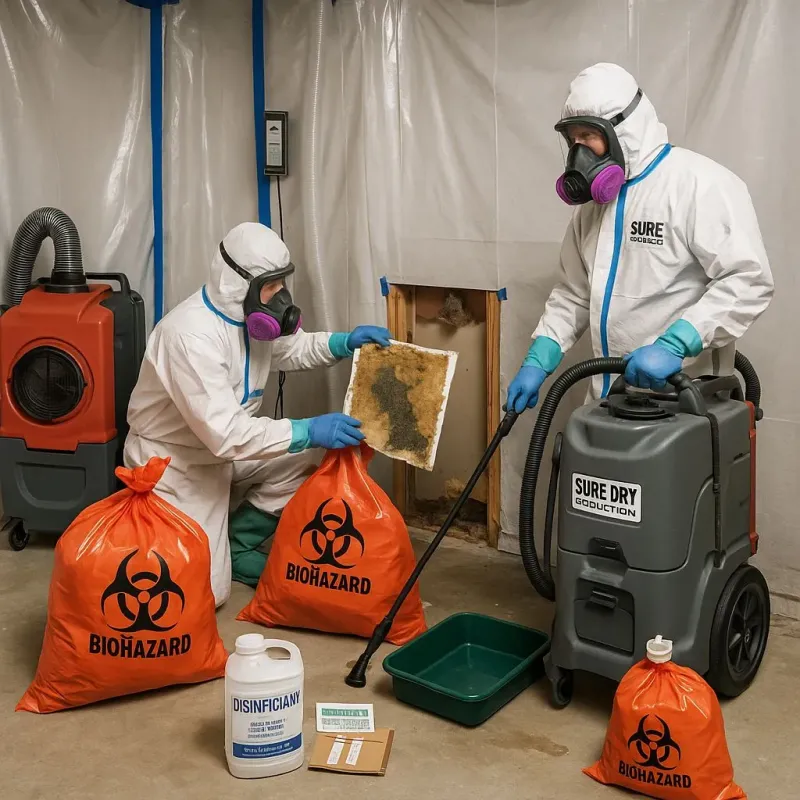Contaminated Water Handling Protocols process in Lima, OH