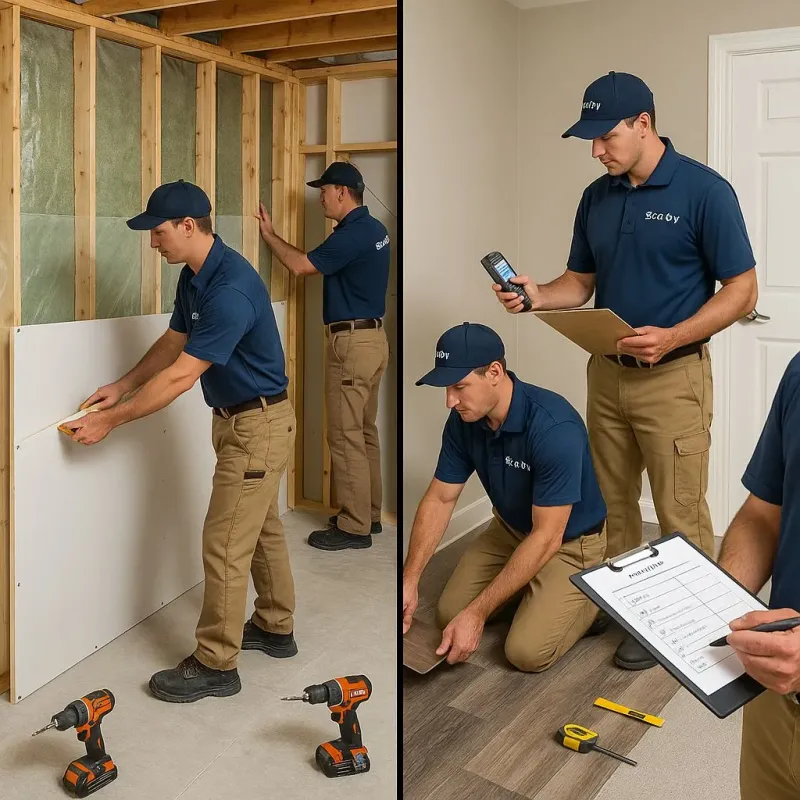 Repairs and Reconstruction process in Lima, OH